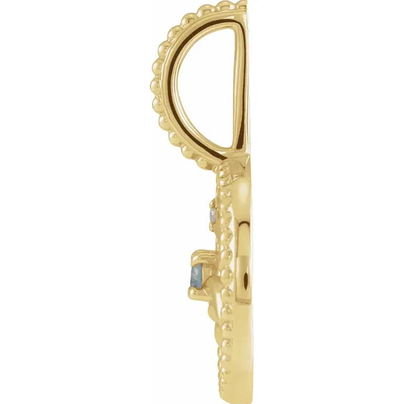 14K Yellow Gold - Cancer