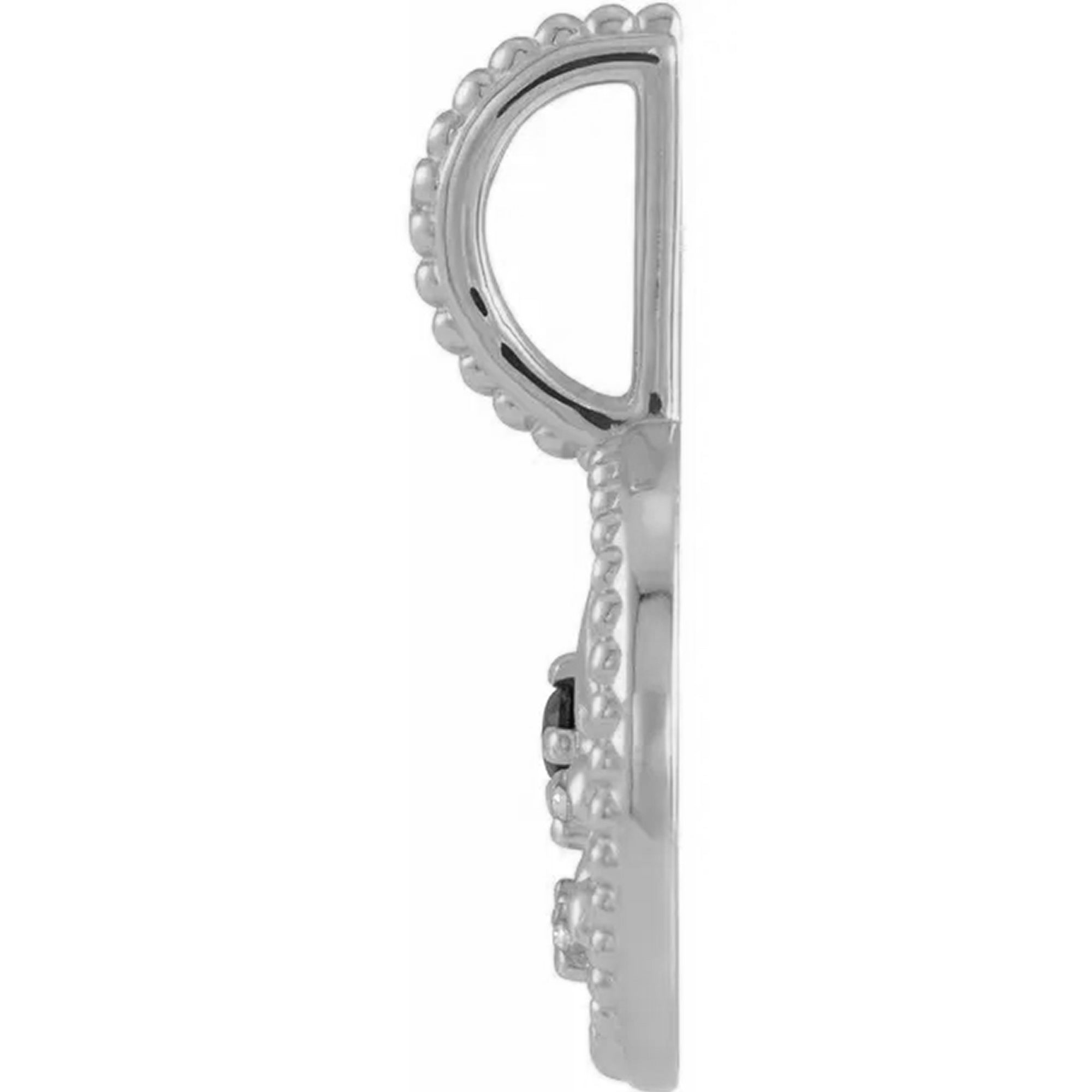 14K White Gold - Aquarius