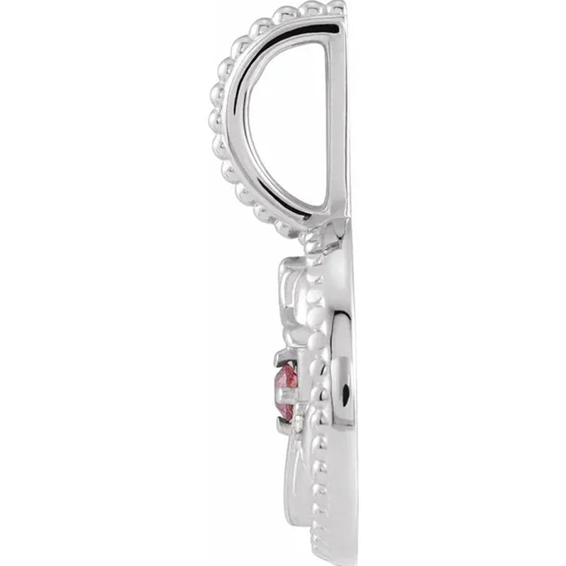 14K White Gold - Pisces