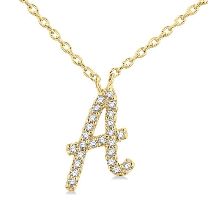 10K Yellow Gold - A
