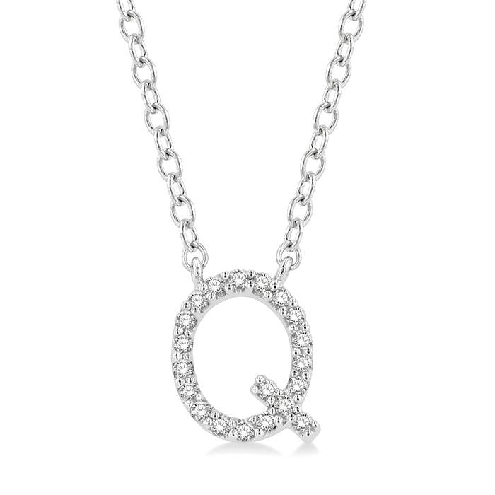 14K White Gold - Q