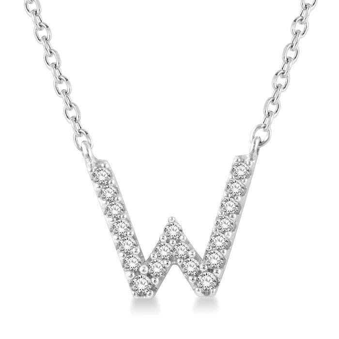 14K White Gold - W