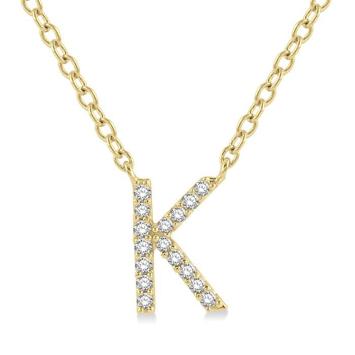14K Yellow Gold - K