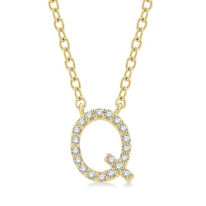 14K Yellow Gold - Q