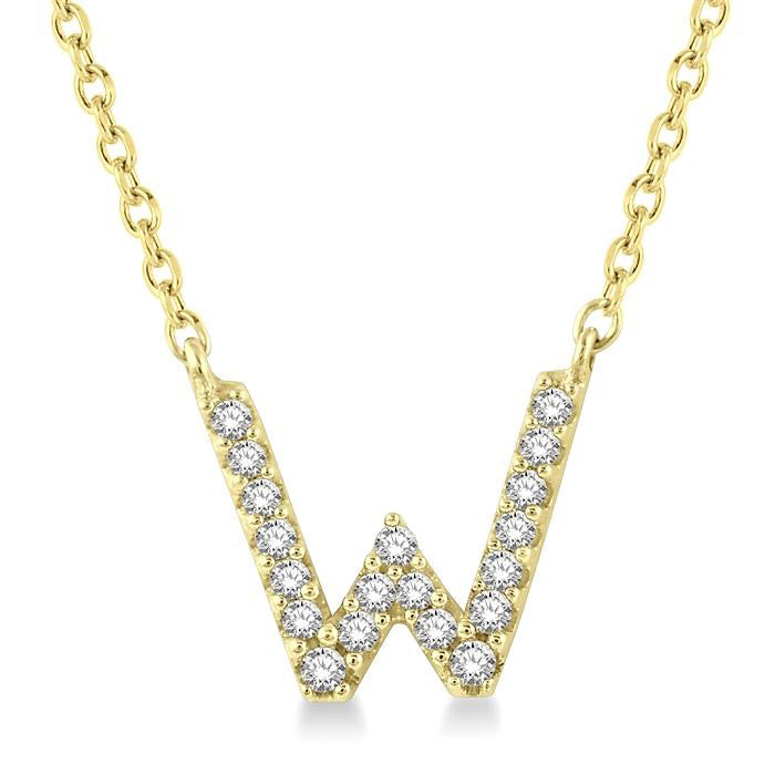 14K Yellow Gold - W