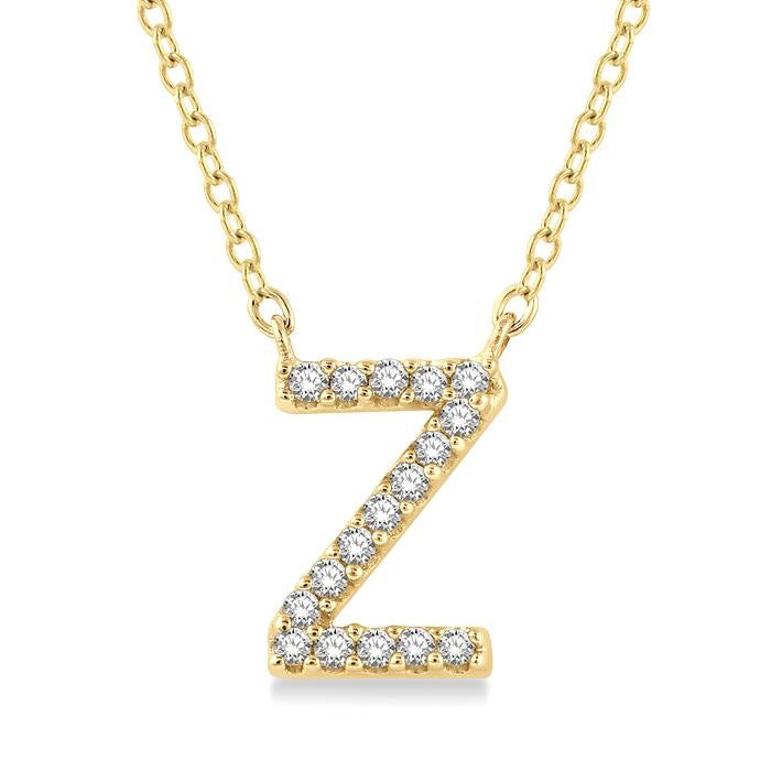 14K Yellow Gold - Z