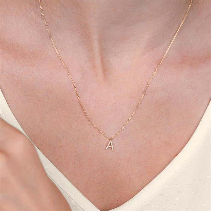 10K Yellow Gold - A