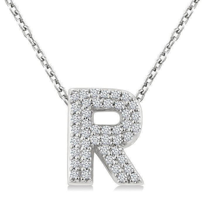 10K White Gold - R