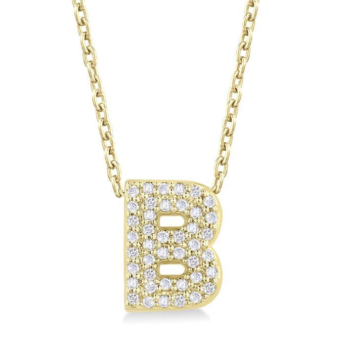 10K Yellow Gold - B