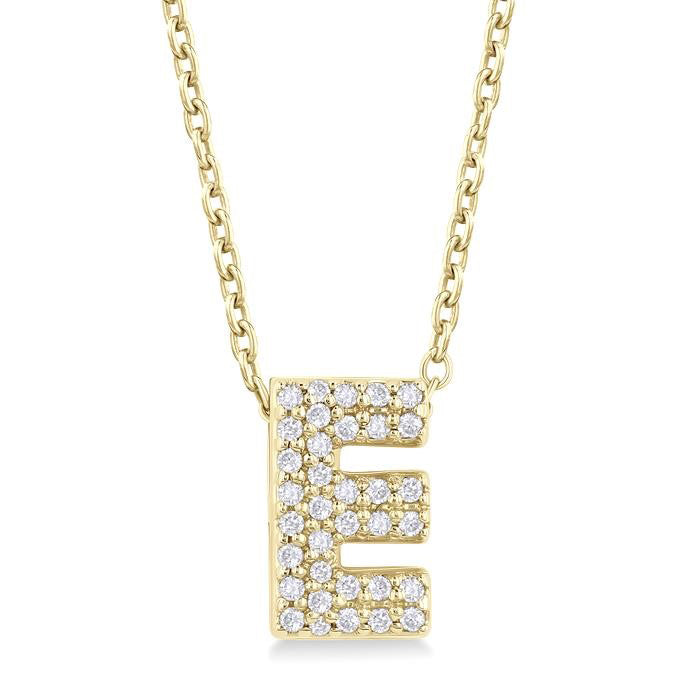 10K Yellow Gold - E