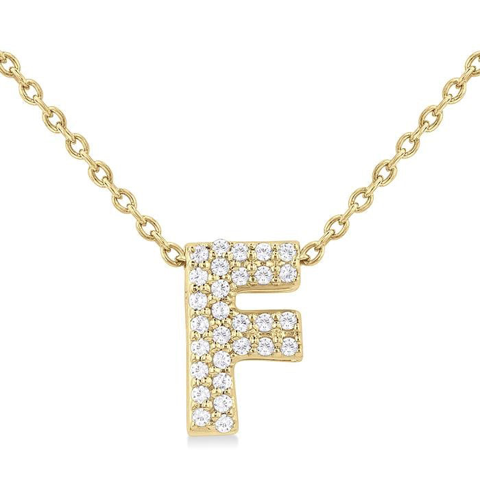 10K Yellow Gold - F