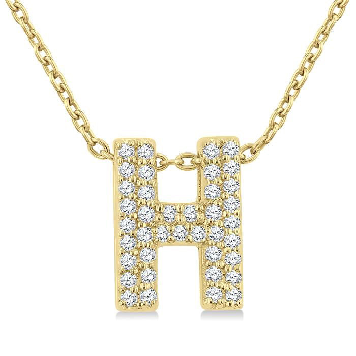 10K Yellow Gold - H