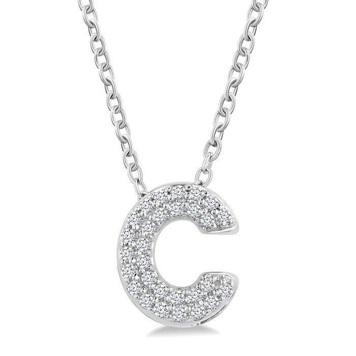 10K White Gold - C