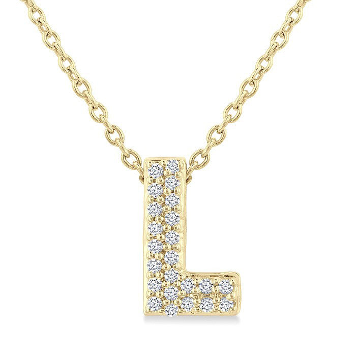 10K Yellow Gold - L