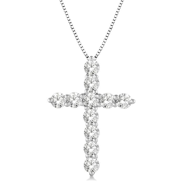 14K White Gold - 1.00