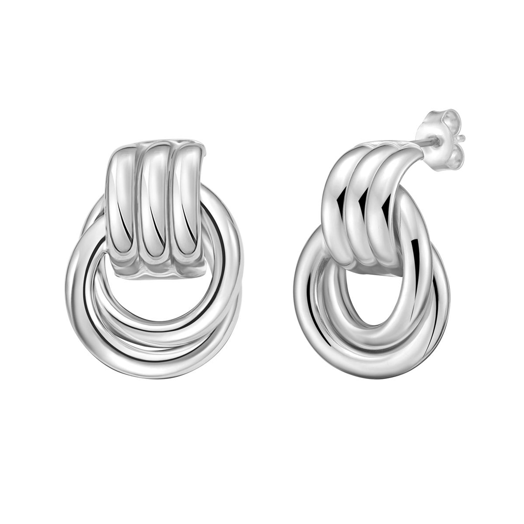 Triple Door Knocker Hoops – Milano