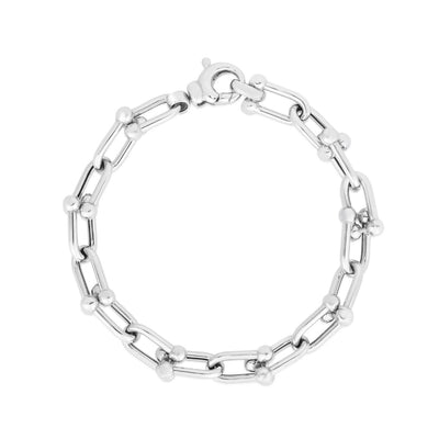 Jax Link Bead Bracelet