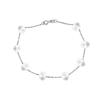 Pearl Station Bracelet