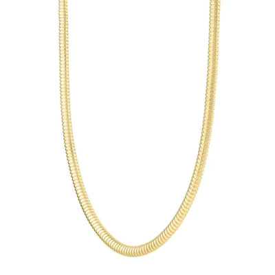 Ribbed Tubogas Necklace