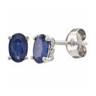 14K White Gold - Sapphire