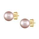 14K Yellow Gold - Pink