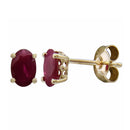 14K Yellow Gold - Ruby