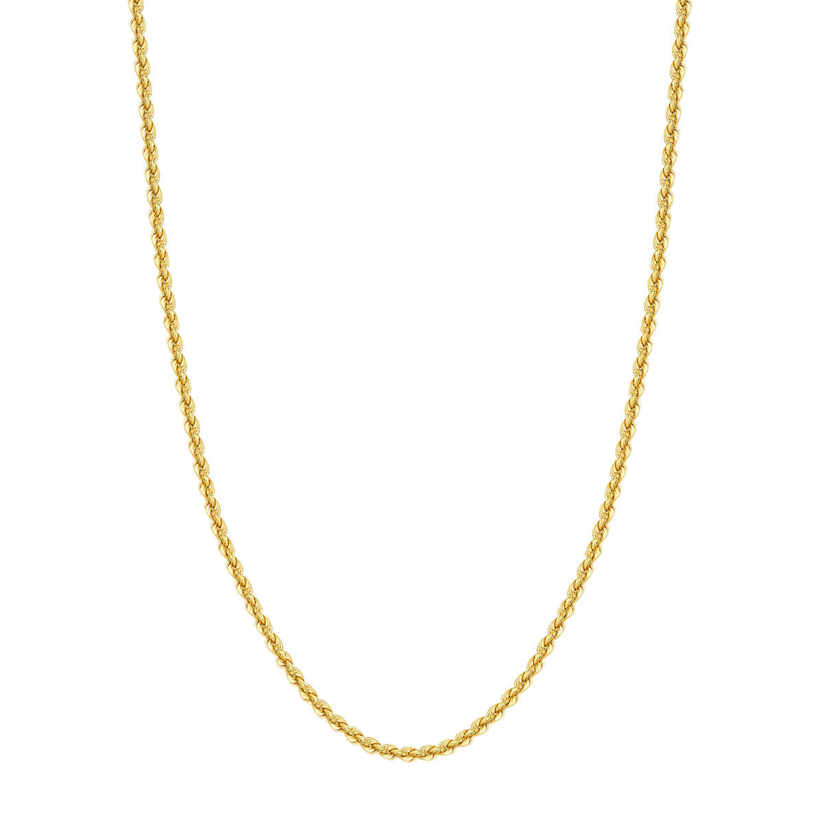 14K Yellow Gold - Medium