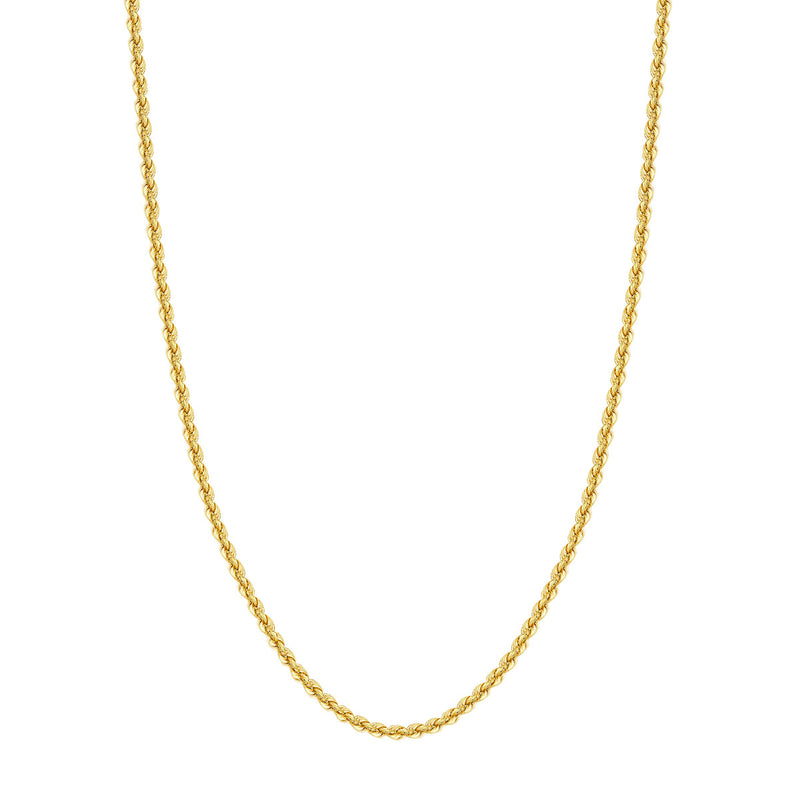 14K Yellow Gold - Medium