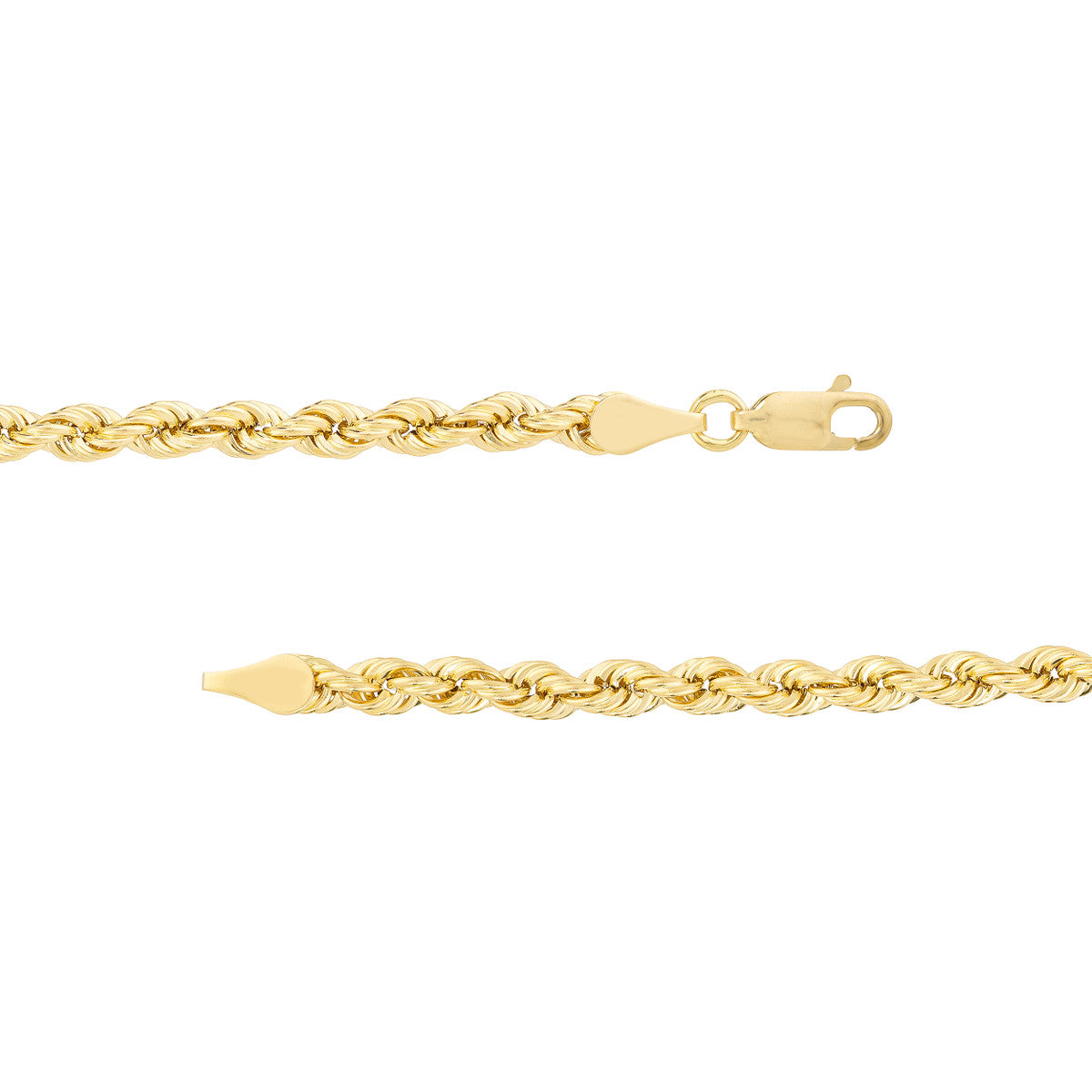 14K Yellow Gold - Medium