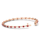 14K Rose Gold - Ruby