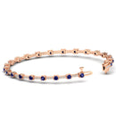 14K Rose Gold - Sapphire