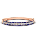 14K Rose Gold - Sapphire