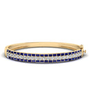 14K Yellow Gold - Sapphire
