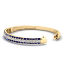 14K Yellow Gold - Sapphire