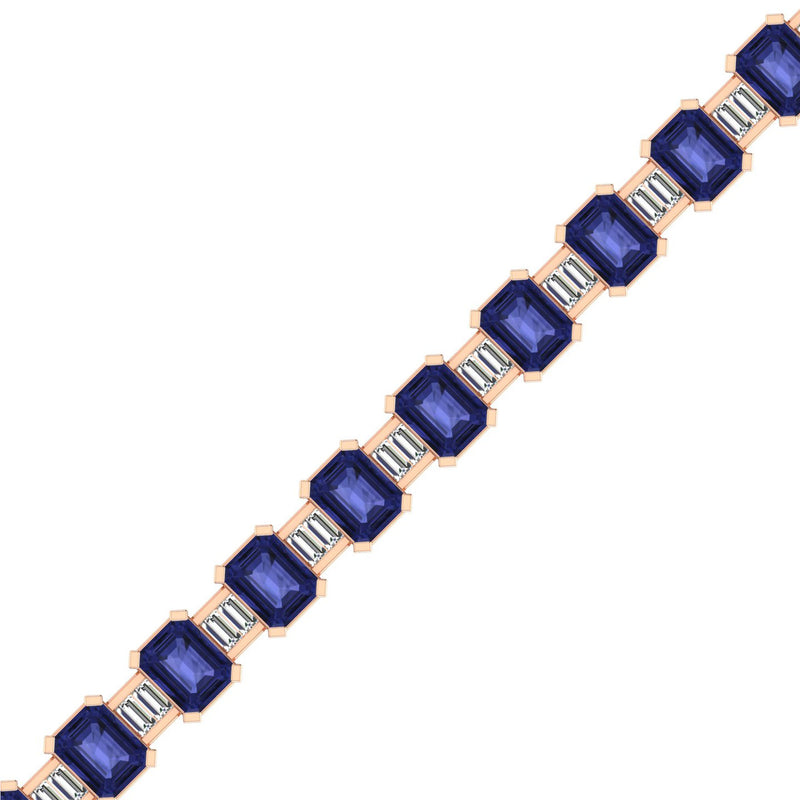 14K Rose Gold - Tanzanite