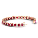 14K Rose Gold - Ruby