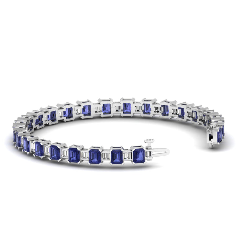 14K White Gold - Tanzanite