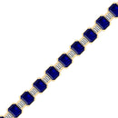 14K Yellow Gold - Sapphire