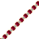14K Yellow Gold - Ruby