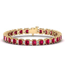 14K Yellow Gold - Ruby