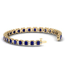 14K Yellow Gold - Sapphire