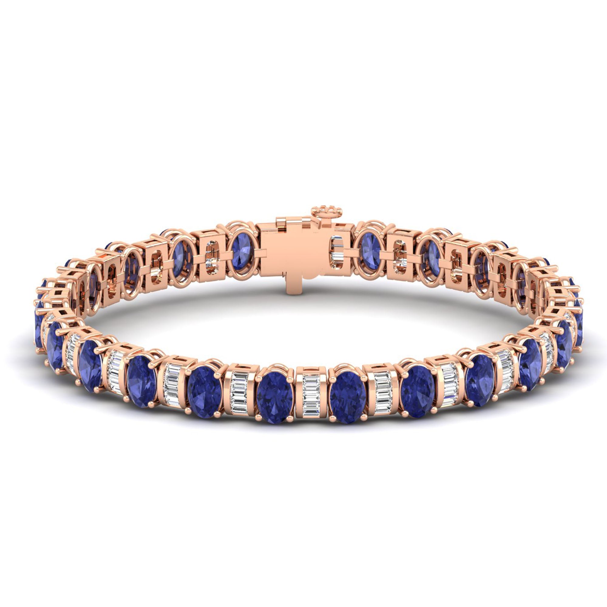 14K Rose Gold - Tanzanite