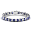 14K White Gold - Tanzanite