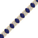14K Yellow Gold - Tanzanite