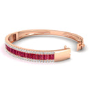 14K Rose Gold - Ruby