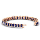14K Rose Gold - Sapphire