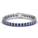 14K White Gold - Tanzanite