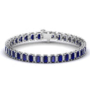 14K White Gold - Sapphire