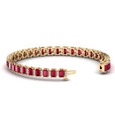 14K Yellow Gold - Ruby