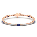 14K Rose Gold - Tanzanite